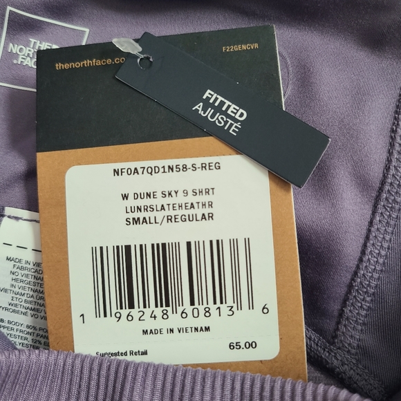 NWT The North Face EA Dune Sky 9" Women Biker Shorts - Picture 6 of 8